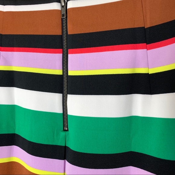 NWT Worthington Multicolor Striped Scuba Skirt 18W - Picture 5 of 5